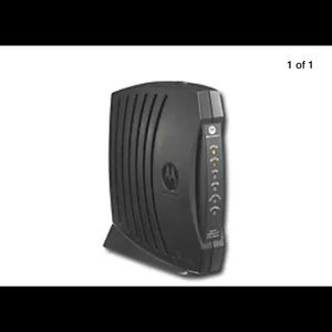 Motorola router Model SURFboard modelSB5101 38mbps